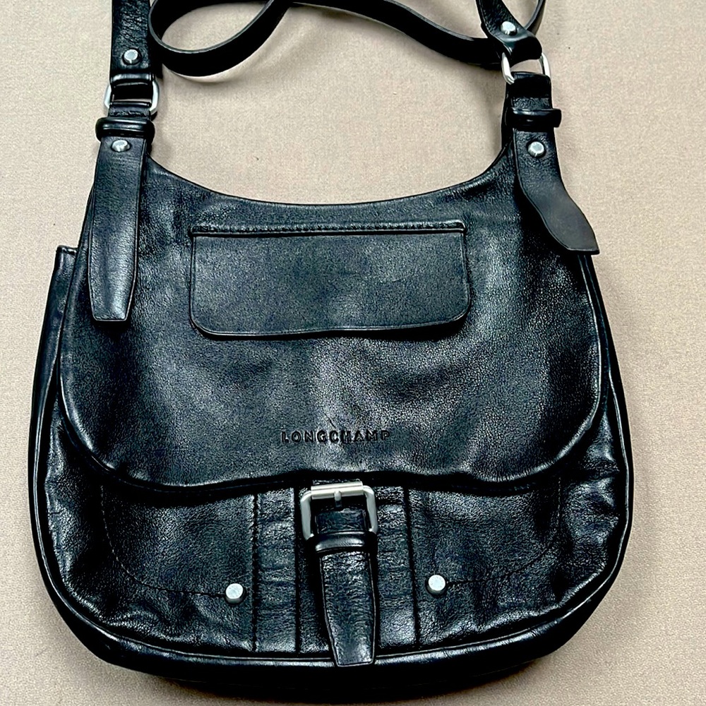 Leather Longchamp Crossbody